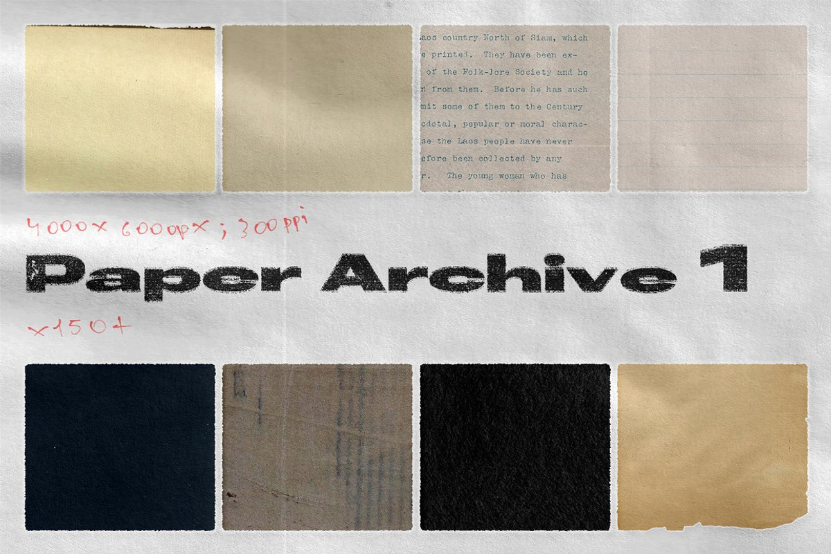 Paper Archive Bundle -80% Discount, a Texture Graphic by bbymedia.store (Photo 2 of 23)