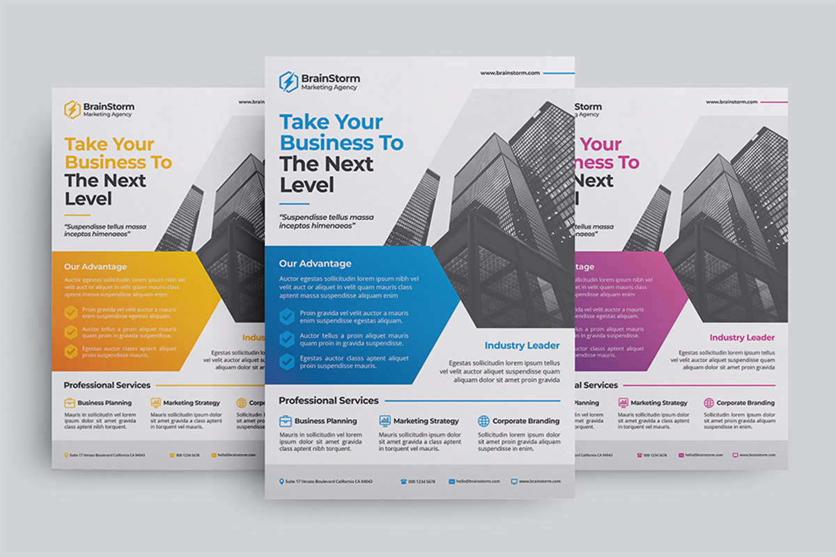 Corporate Flyer, a Flyer Template by Verazo (Photo 2 of 3)