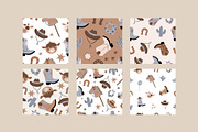 Little Cowboy - vector clipart, a Decorative Illustration by Barkova Nadya (Thumbnail 7 of 9)