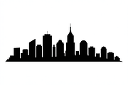 Elegant Skyline Silhouette Design, an Illustration by Amazin_art (Thumbnail 3 of 7)