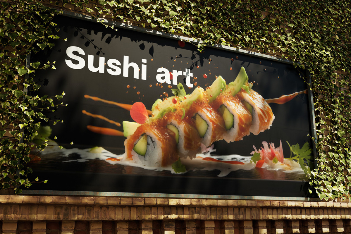 Sushi Art - 40 images, a Food Illustration by Handmadefont (Photo 12 of 12)