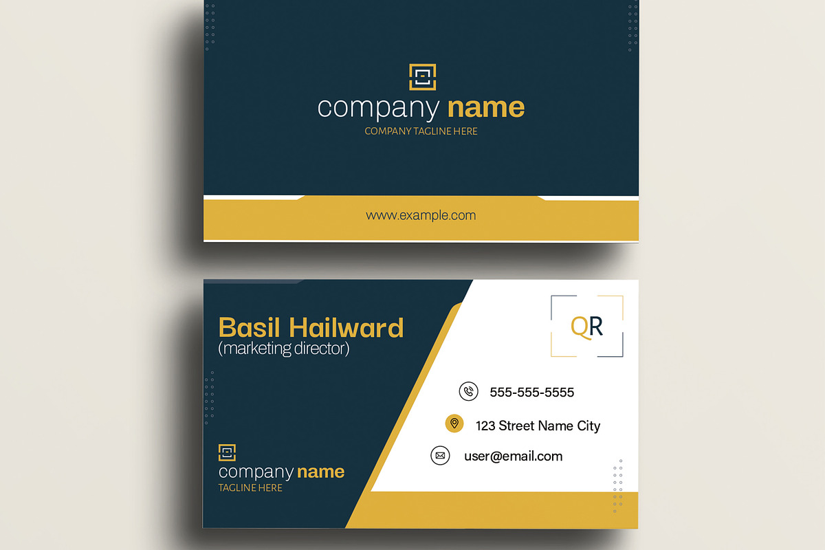 Business Card Template, a Business Card Template by MightyDesign (Photo 3 of 6)