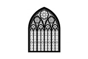 Gothic Church Window Frame Bundle, an Illustration by jahid234 (Thumbnail 28 of 31)
