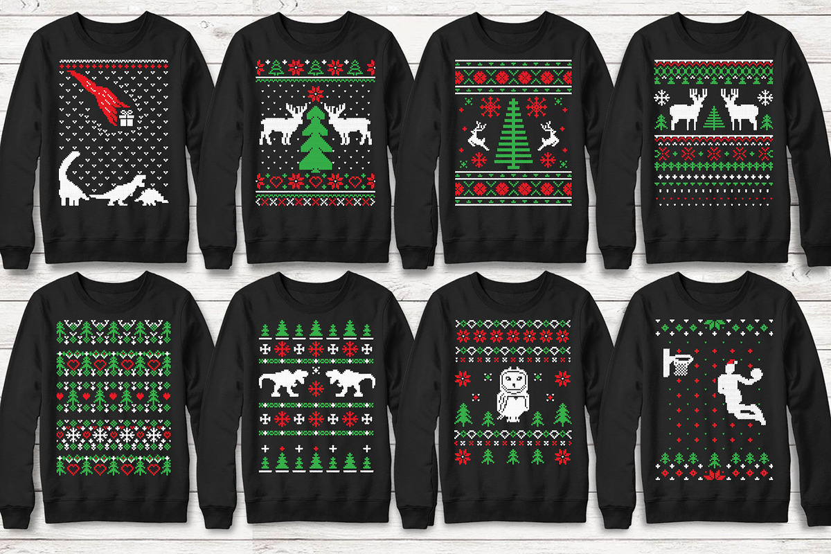100+ Ugly Christmas Designs, an Illustration by beetlepixels (Photo 7 of 15)
