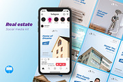 Real Estate Social Media Kit KEY, a Presentation Template by PuriCreative (Thumbnail 1 of 2)