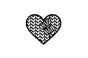 Knitted Heart Love Vector Bundle, an Illustration by Designs_River (Thumbnail 11 of 53)