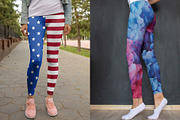 100 Leggings Mock-Up #20, a Bottom Mockup by Freeman Studio (Thumbnail 43 of 58)