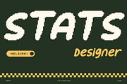 CS Yonder Pixel, a Sans Serif Font by Craft Supply Co. (Thumbnail 2 of 8)