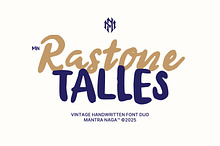 MN Rastone Talles - Font Duo