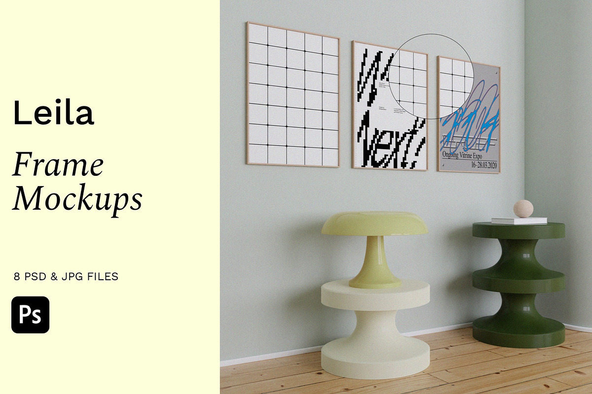 Framed Posters Mockups For Prints, a Print Template by Bonumo (Photo 1 of 10)