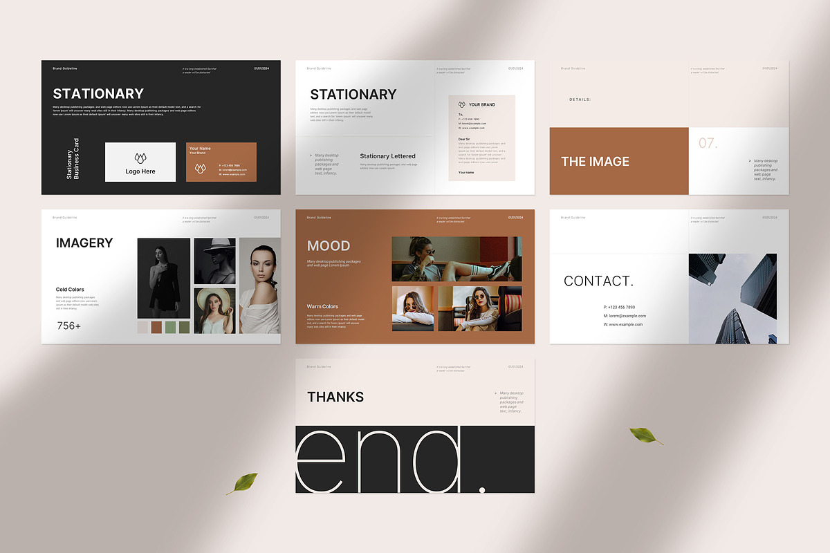 Brand Guideline Presentation preview 6