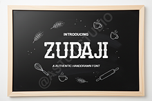 Zudaji | Elegant High-Contrast Displ
