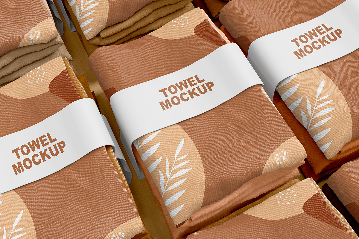 Towel Mockup, a Product Mockup by Designbuys (Photo 17 of 19)