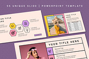 Line Retro Powerpoint Template, a Presentation Template by SKY CREATION (Thumbnail 3 of 7)