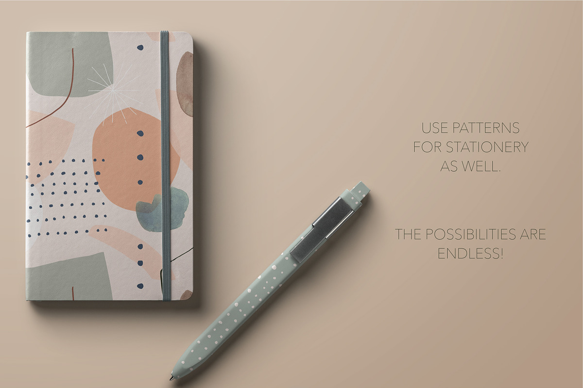 Modern Floral Watercolor Collection, a Pattern Graphic by The Collective Studio (Photo 6 of 8)