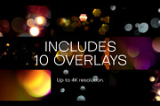 Lens Bokeh Video Overlay Loops, a Background Graphic by Enchanted Studios (Thumbnail 4 of 5)