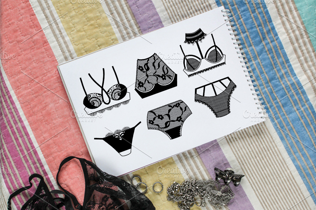 Lingerie Collection, an Illustration by tamara.comotomka (Photo 3 of 7)