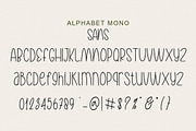 Alphabet Mono Duo, a Script Font by Soft Creative (Thumbnail 10 of 11)