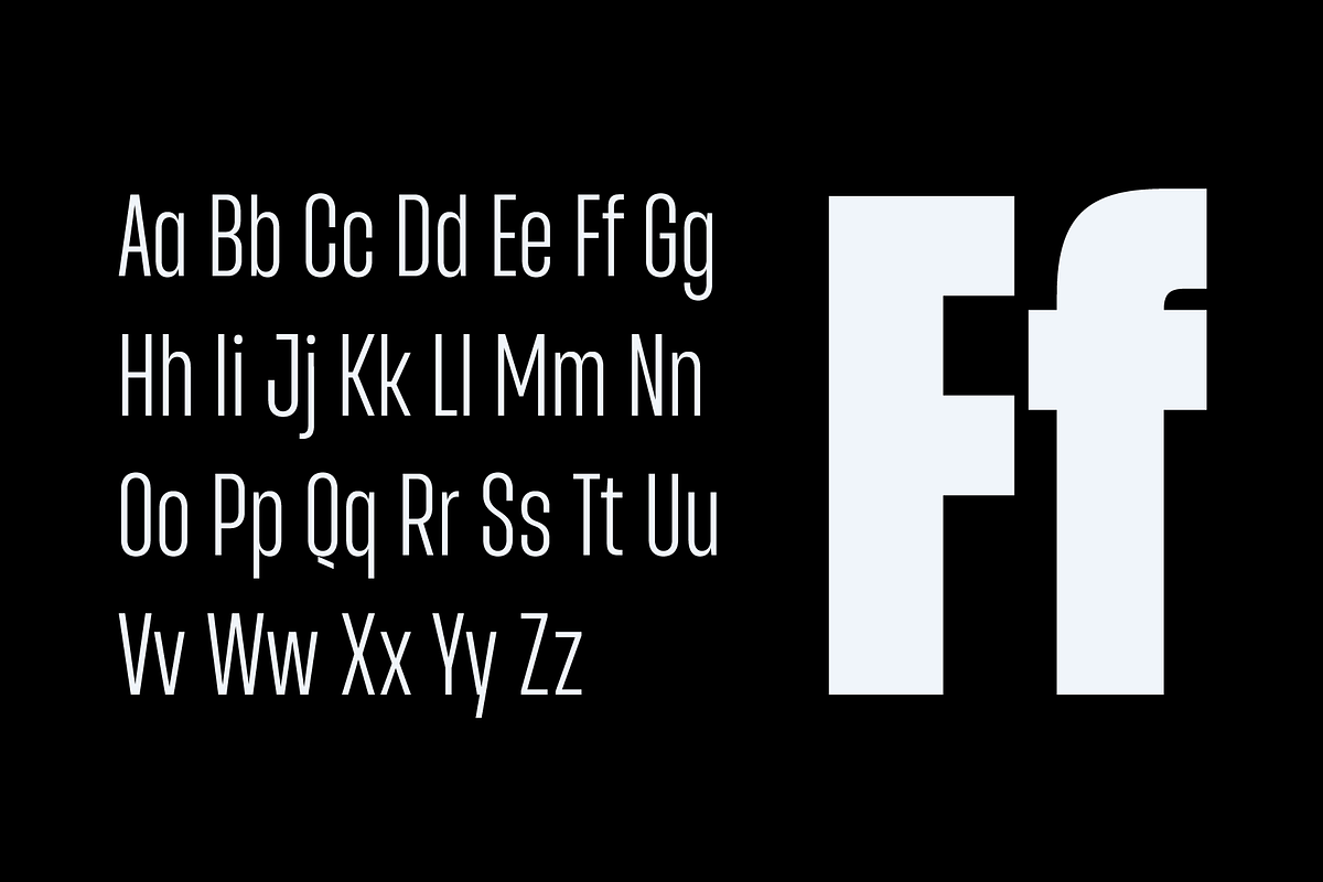 Entropia — condensed geometric sans, a Sans Serif Font by Slava Antipov (Photo 3 of 14)