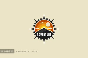 Mountain Illustration Emblem Logo, a Branding & Logo Template by ivan_artnivora