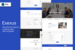 Recruitment Agency Landing Page