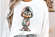 Quirky Valentine Day Duck Clipart, an Illustration by SinaCreation (Thumbnail 9 of 11)