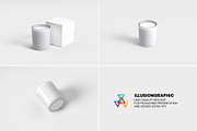 Scented Candle & Box Mockups, a Packaging Mockup by Illusiongraphic (Thumbnail 15 of 15)