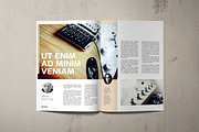 Magazine template, a Magazine Template by Alejik (Thumbnail 6 of 12)