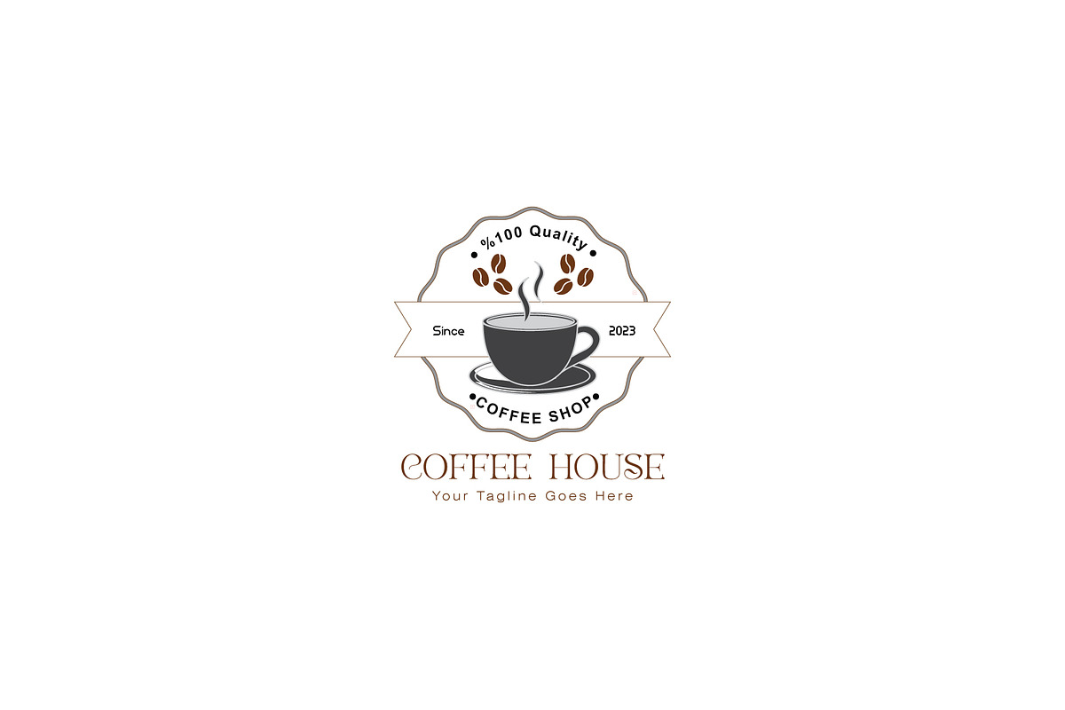 Coffee Shop Logo Design Template, a Branding & Logo Template by YUDesignStore (Photo 7 of 7)
