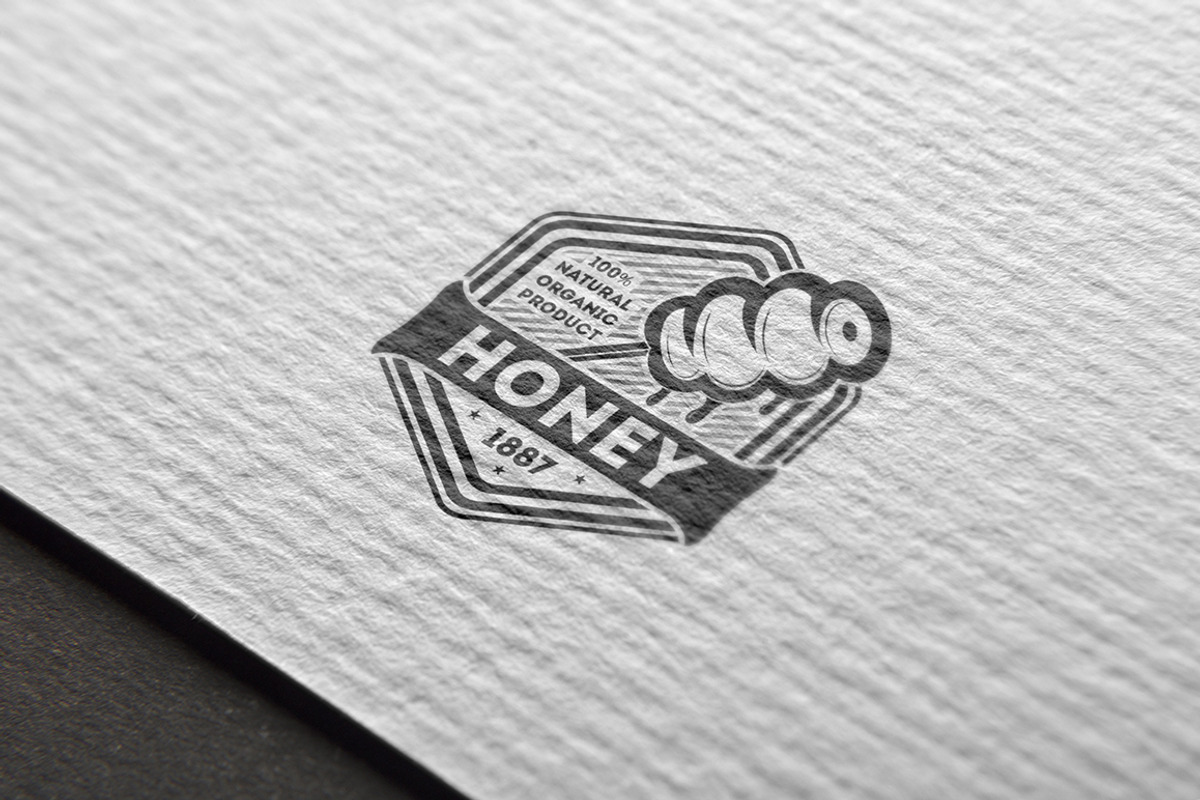 Honey logo kit, a Branding & Logo Template by Alfazet Chronicles (Photo 4 of 13)