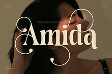 Amida Elegant Ligature Serif Font