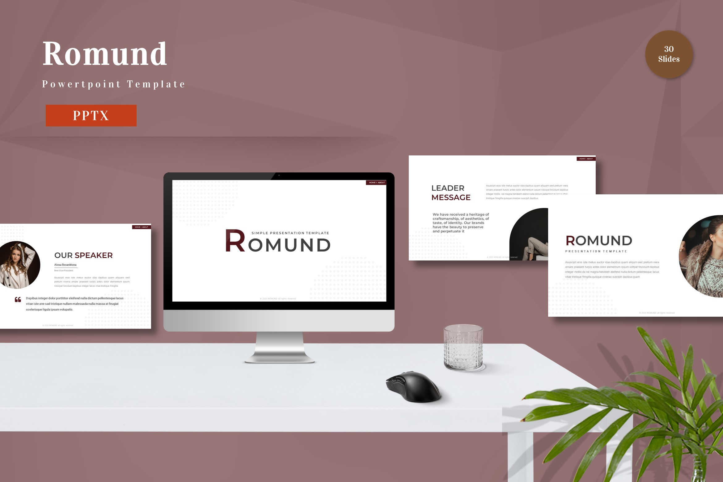Romund - Powerpoint Template, a Presentation Template by StreaksideStd