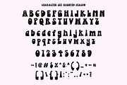 Haunted Season - Retro Scary Font, a Handwritten Font by SaktiAvellin (Thumbnail 6 of 7)