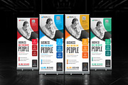 Corporate Roll Up Banner, a Poster Template by GraphicsBurg (Thumbnail 1 of 5)