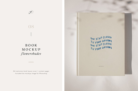 A4 Book Magazin Mockup bundle