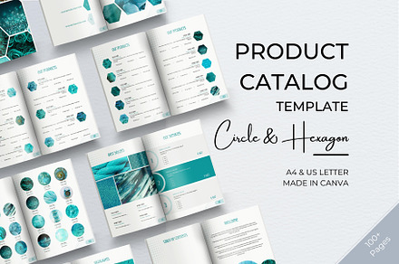 Product Catalog Canva Template