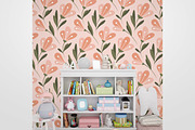 Abstract Flowers Seamless Patterns, a Pattern Graphic by Kotulska (Thumbnail 5 of 9)