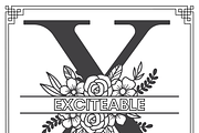Affirmation colouring book Printable, a Card Template by Noorist (Thumbnail 7 of 10)