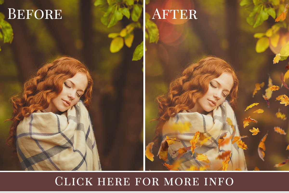 Colorful Fall Photo Overlays, a Layer Style Add-On by BrownLeopard