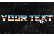 Chrome Text Effect PSD – Editable, a Branding & Logo Template by LESZ Design (Thumbnail 1 of 6)