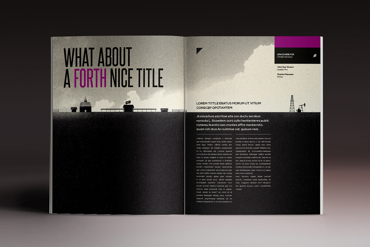 Next Magazine, a Magazine Template by Luuqas Design (Photo 7 of 14)