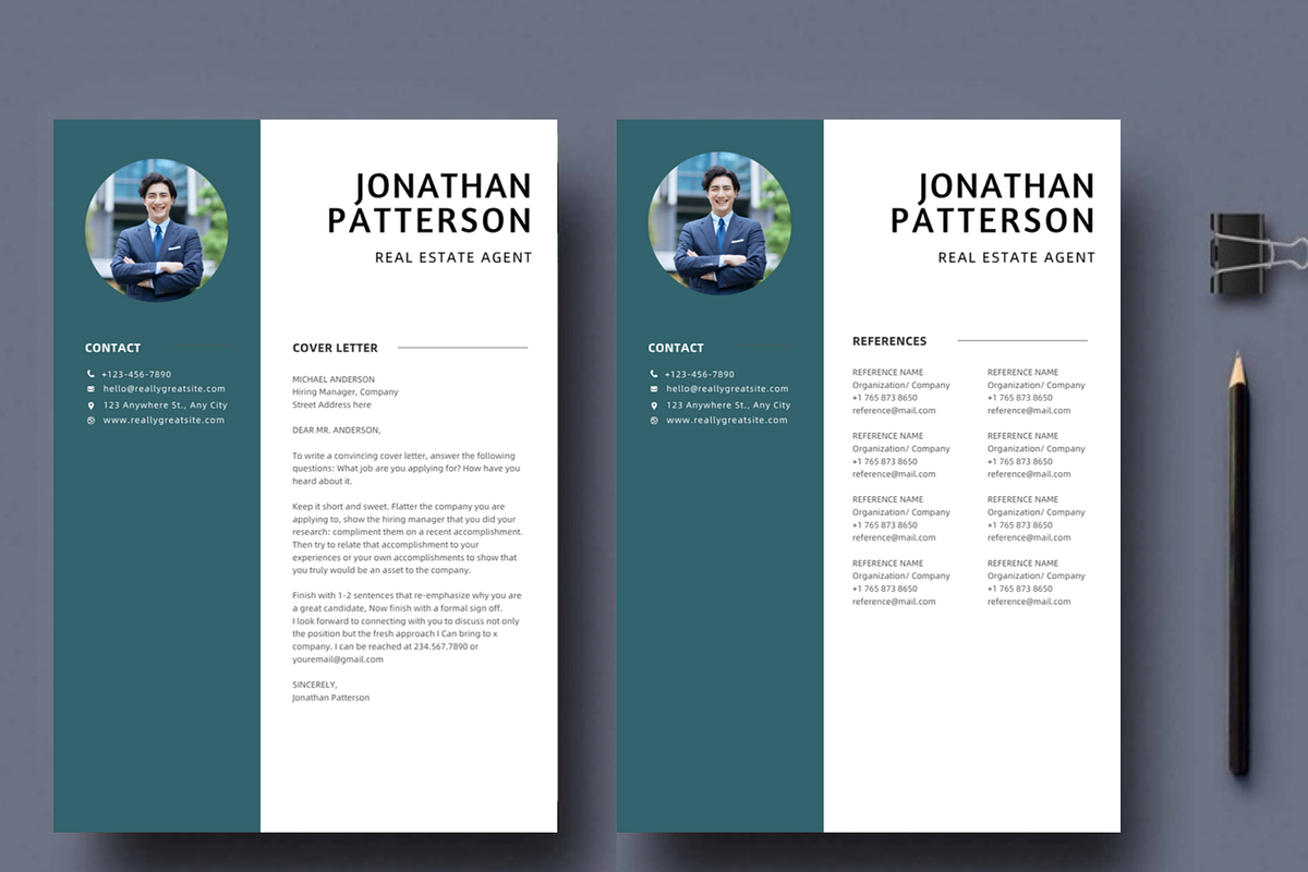 Realtor Resume Template Canva preview 5