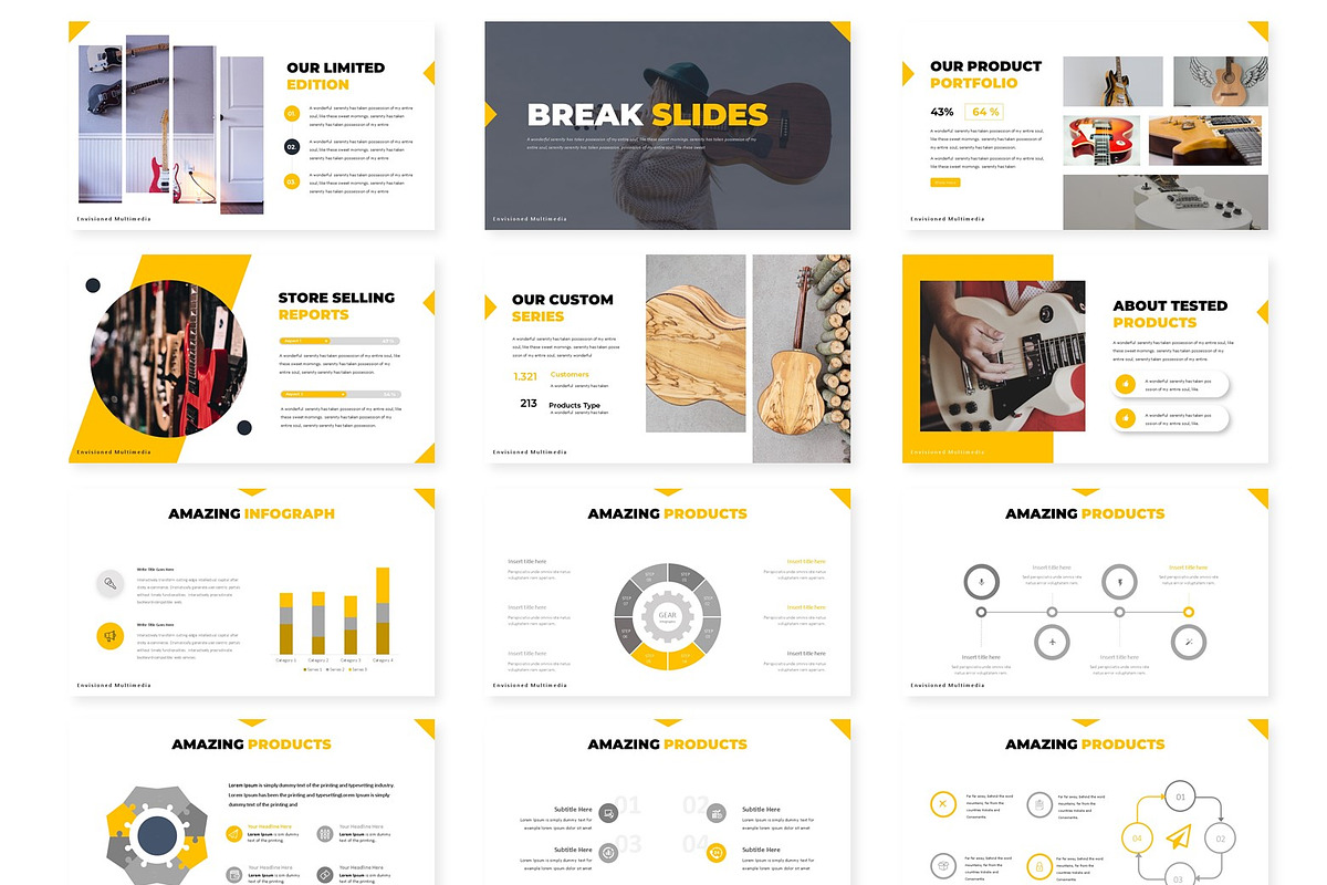 Signatures - Keynote Template, a Presentation Template by AQR Studio