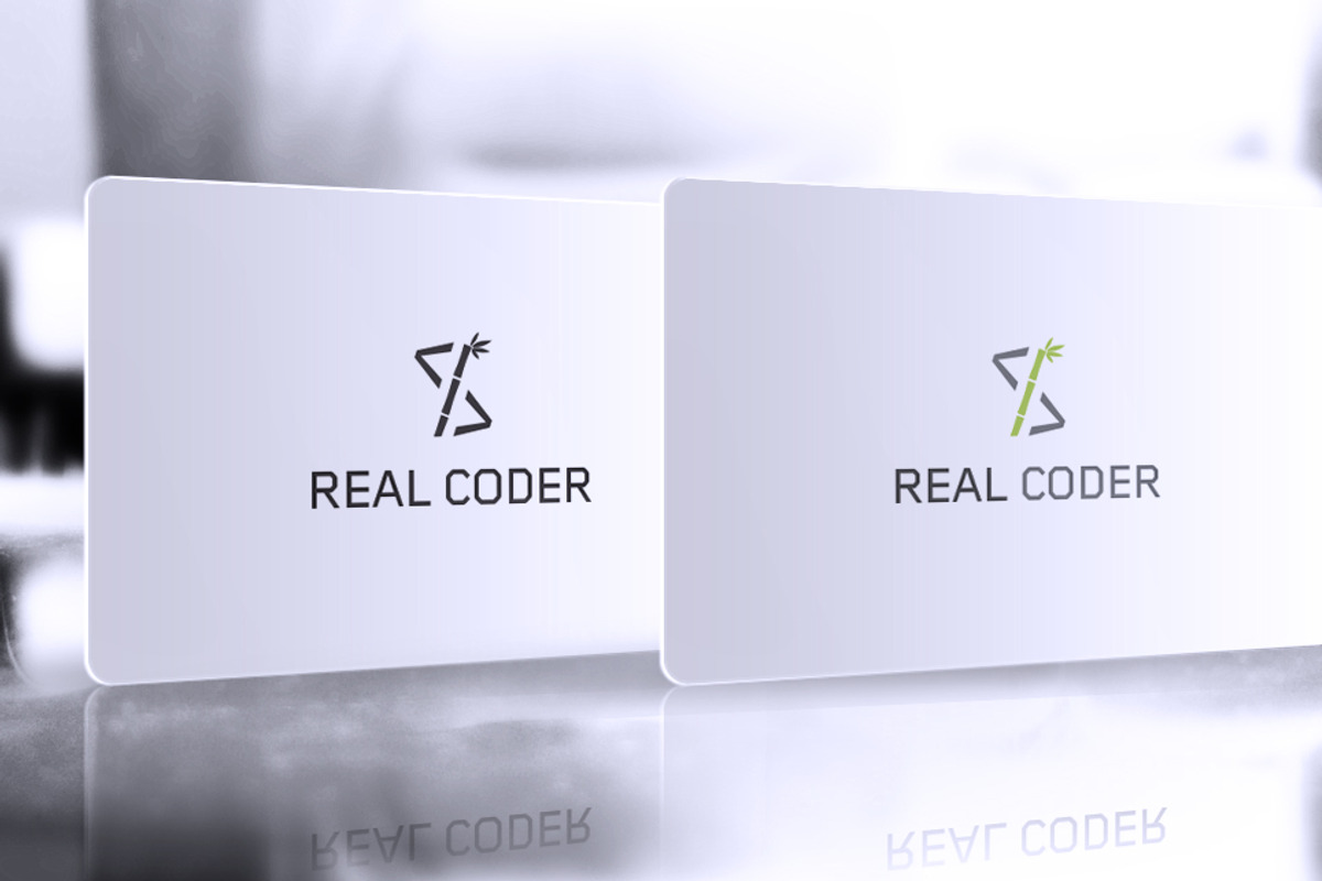 Real Coder Logo, a Branding & Logo Template by GladicMonster