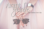 Avant Garde Font Duo, a Script Font by Lori Goree (Thumbnail 1 of 6)