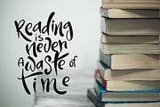 School days-clipart+lettering, an Education Illustration by Astarte_design (Thumbnail 8 of 11)