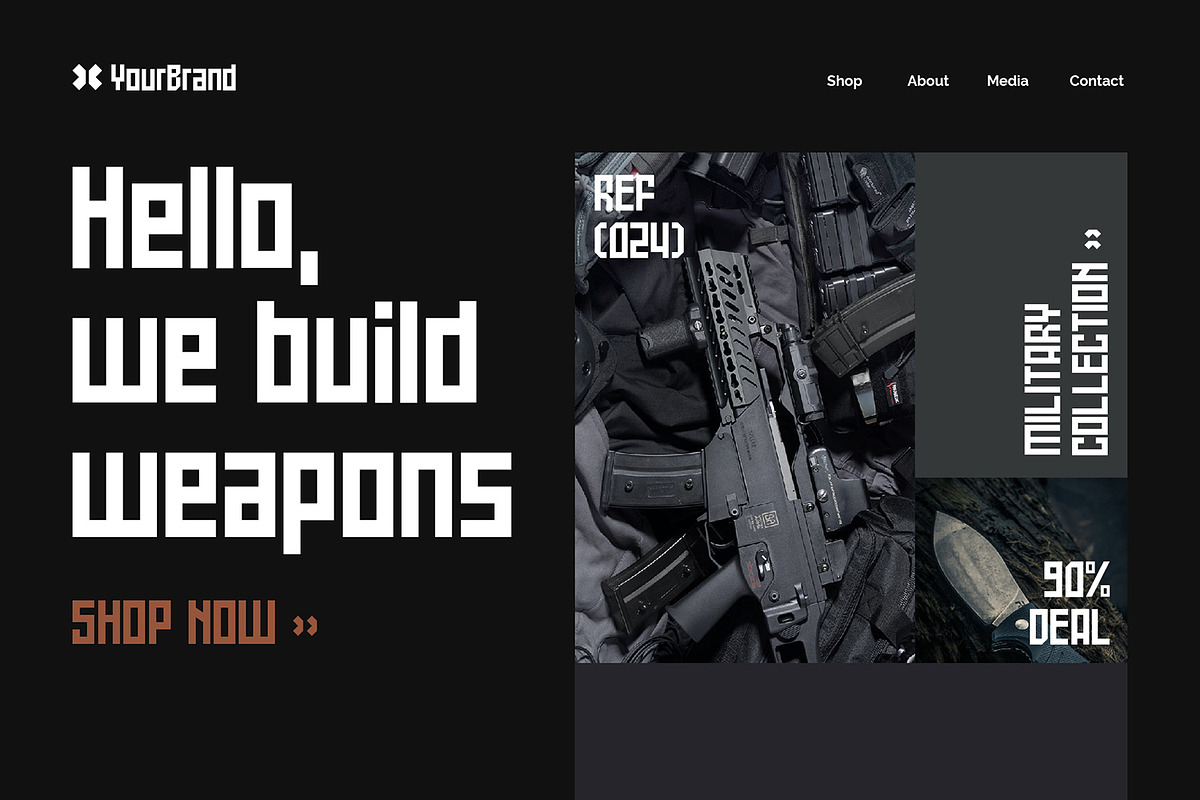 Battlefly Modern Boxy Font, a Font by Dicubit (Photo 7 of 10)