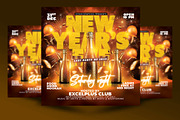 10 New Year Flyer Bundle, a Flyer Template by RTXdesinger99 (Thumbnail 9 of 11)