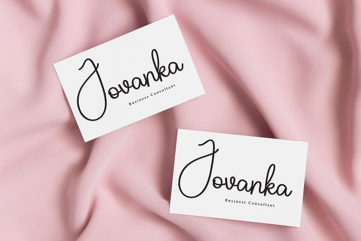 Blissful | Script Font, a Handwritten Font by Scratchones (Photo 5 of 8)