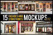 15 Facades and StoreFrontsV2 MockUps, an Advertising Mockup by Free-PSD-Templates (Thumbnail 1 of 7)